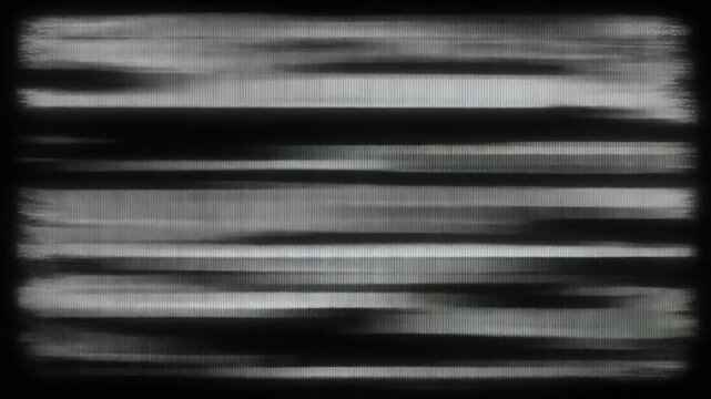 Retro VHS Bad Analog CRT TV Static Seamless 4K Video Background Overlay Loop 4k 