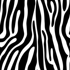 Naklejka premium Seamless animal print