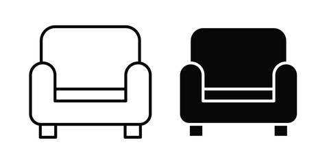 Fototapeta premium Sofa icon. Vector icons for design projects