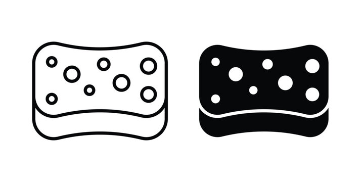 sponge icon. Vector icons for design projects