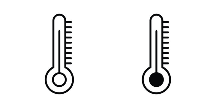 Thermometer icon. Vector icons for design projects