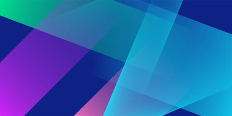 Obraz premium Abstract overlap shapes pattern with triangle and square design. gradient purple and pink background design. Eps10 vector
