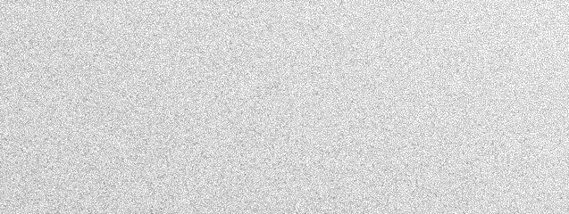 Obraz premium Grainy faded texture with black dot noise and paper degrade. Soft grain vector gradient with silver glitter for presentation. Abstract texture with diffused dust and mist in a dissolve blur effect.