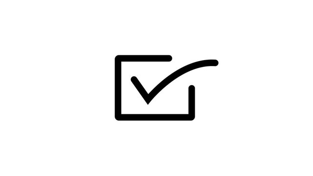 Loading circle icon animation blue background. Progress bar motion graphic and circle rotating loading icon white Round and line loading design background,with video animation.black background.