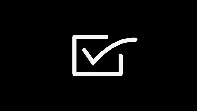 Loading circle icon animation blue background. Progress bar motion graphic and circle rotating loading icon white Round and line loading design background,with video animation.black background.