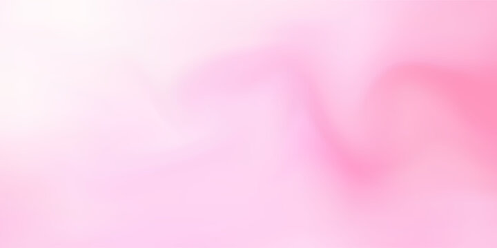 Pink rose peach white silk satin. Creases in fabric. Light luxury elegant background with space for design. Table top view, flat lay. Birthday, baby, newborn. Or a wedding, valentine.