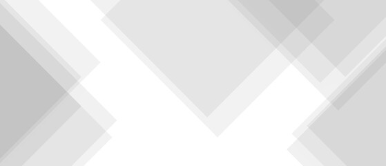 Obraz premium white minimalist simple abstract geometric banner