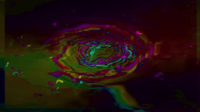 Digital Noise Glitch Background Loop for Modern Branding and Social Ads