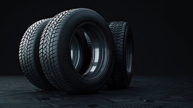 A Symphony of Rubber: Tires in the Shadows