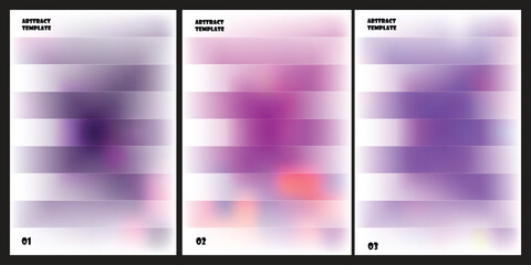 Fototapeta premium Abstract gradient background templates