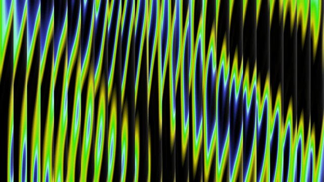 Abstract Waveform: An eye-catching graphic illustration displaying a vibrant and dynamic waveform, with a symphony of flowing lines, vibrant colors, and visual rhythm.