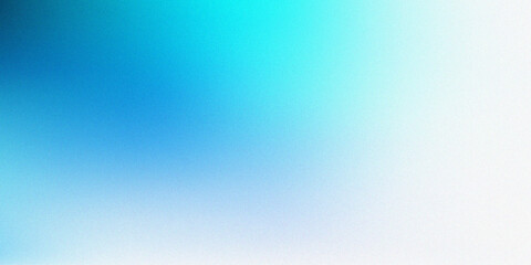 Obraz premium Luxury light blue grainy background, soft blue gradient background, abstract background, pastel abstract gradient poster backdrop noise texture webpage header banner design.