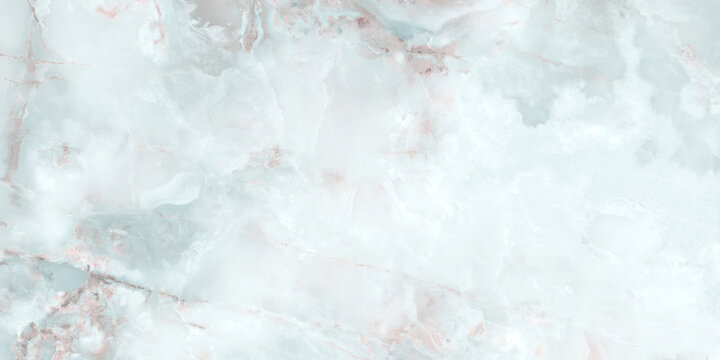 Blue Onyx marble texture, mineral Stone background	
