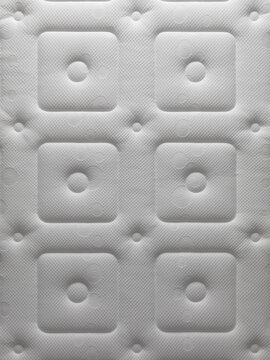 Fabric texture of a mattress