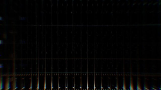 abstract geometric glitch damage transition