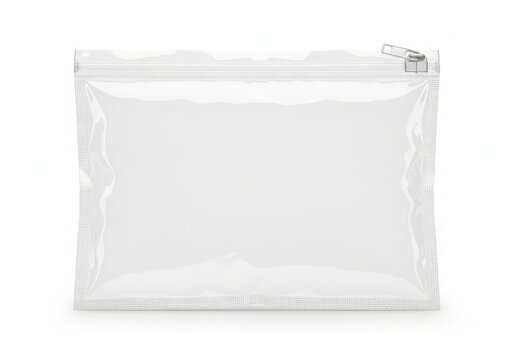 Clear Resealable Zipper Pouch Compact WaterResistant Travel Organizer for