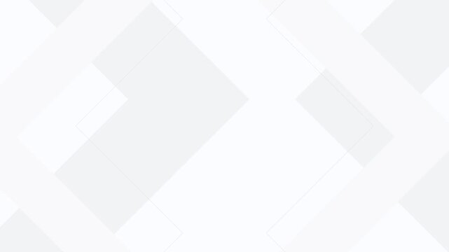 Clean White Minimalist Abstract Geometric Pattern Background