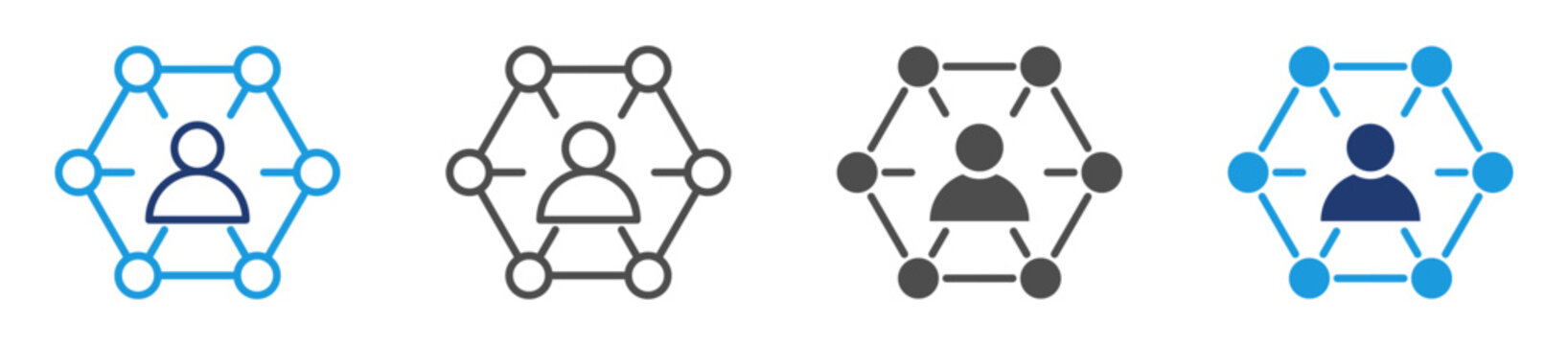 stakeholder multi purpose icon set