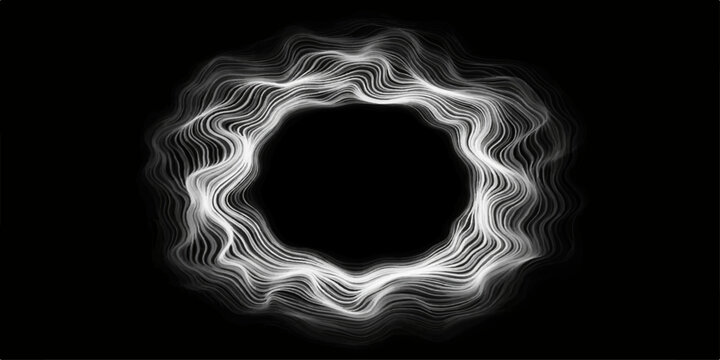 A glowing illustration of a burning number 0 and eight with a fiery font letter a featuring red flames and smoke circles on a black background design