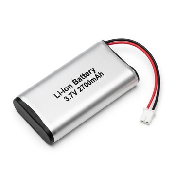 Rechargeable power cell, 3.7V, 2700mAh