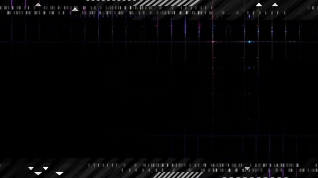 seamless geometric energy glitch effect overlay.