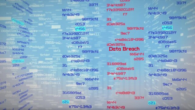 Abstract Digital Data Tunnel With Floating Code Elements, Representing Information Flow, Big Data, Artificial Intelligence, Alerts And Anomalies, Representing Cybersecurity Threats, Hacking Detection 