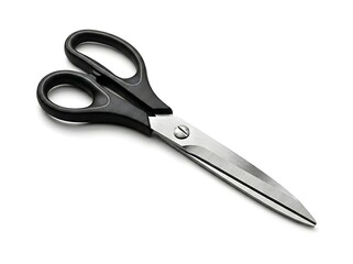 Fototapeta premium Scissors with Sharp Stainless Steel Blades and Black Handles for Cutting Tasks
