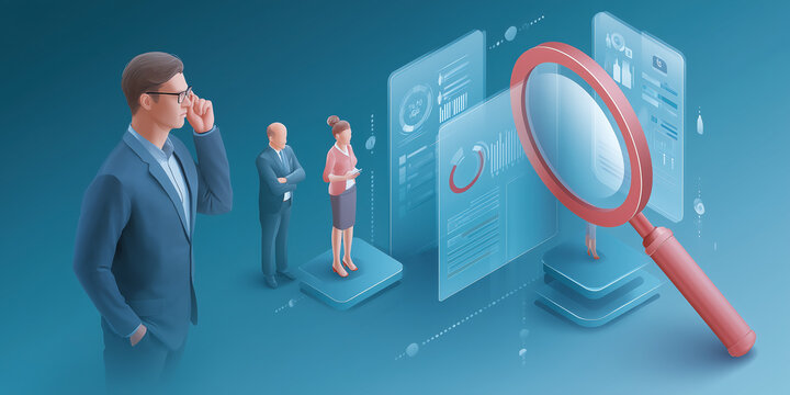 Employee KPI performance evaluation visualized through analytics dashboards workflow systems and productivity tracking metrics supporting human resource decision making processes