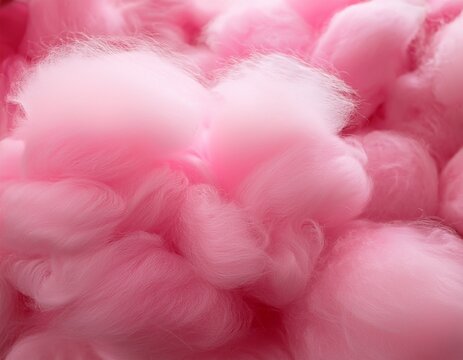 colorful pink fluffy cotton candy background soft color sweet candyfloss abstract blurred dessert texture