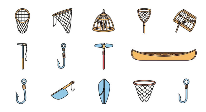 Fishing gear and tackle equipment.