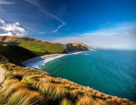 otago peninsula dunedin new zealand