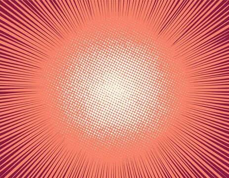 abstract halftone dot pattern background with pop art