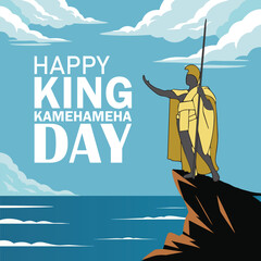 king kamehameha day banner template © MD ABDUL MATIN