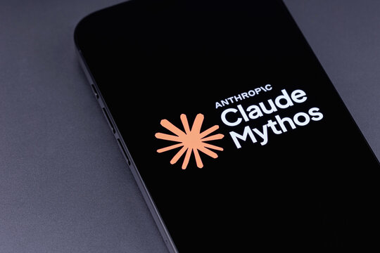Claude logo mobile app on a screen smartphone iPhone. Claude is a family of large language models developed by Anthropic. Batumi, Georgia - March 26, 2026