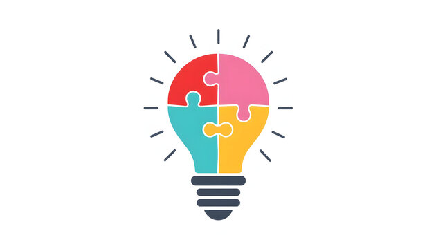 Minimalist vector illustration of a document with a gear icon representing settings or processing on a white background