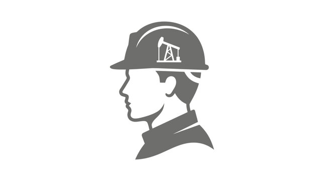 

3D cartoon vector illustration of a professional character wearing a protective construction safety helmet and uniform for industrial work