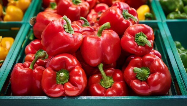 red bell peppers for sale