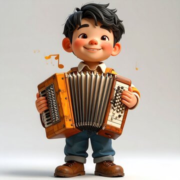 Boy musician