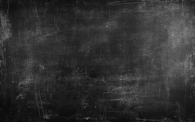 Obraz premium Empty black chalkboard background. 