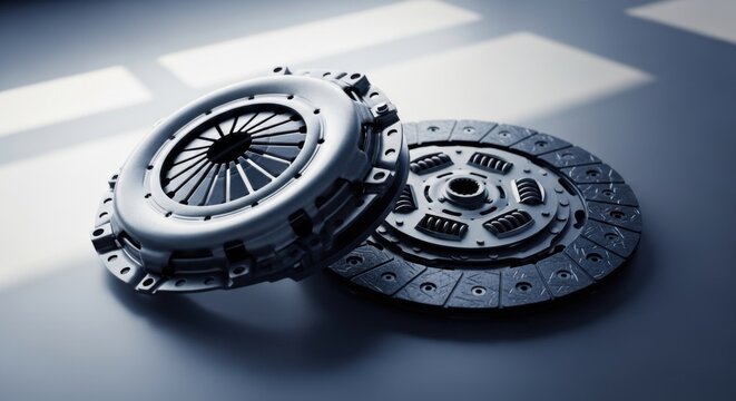 Clutch disc and pressure plate automotive parts