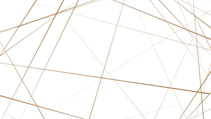 Obraz premium Rectangular banner with random lines. Simple horizontal vector illustration.