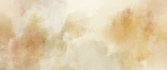Obraz premium Abstract watercolor art background template. brown watercolor backdrop empty space for text, banner, presentation or product display graphic design