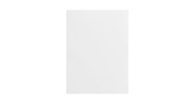 Blank white square isolated on clean background vector isolated on transparent background,png