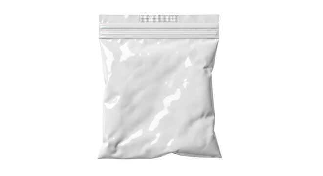 Blank white paper stack on plain surface top view isolated on transparent background,png