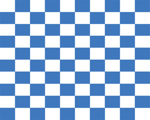 Fototapeta premium Abstract Blue Checkerboard Pixel Pattern Background with Geometric Square Mosaic Design for Modern Technology Branding, Digital Wallpaper, Textile Print, and Creative Artwork