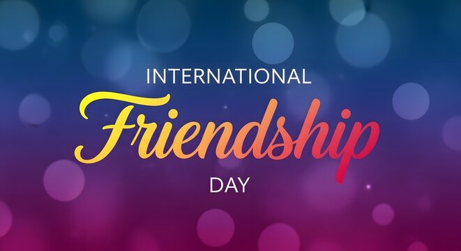 International fiesta day celebration background