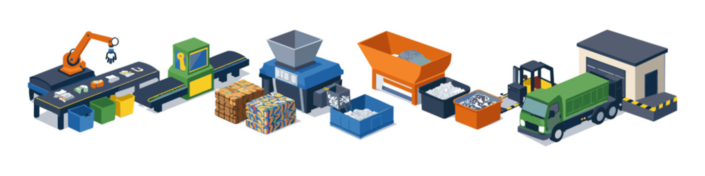 Recycling Plant Process Flow