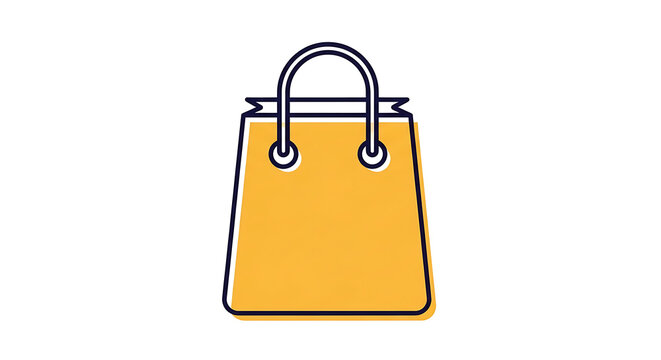 Yellow handbag with shoulder strap and gold hardware, flat purse