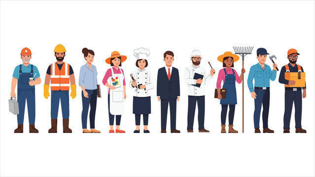 A Celebration of Diverse Professions and Global Industry.