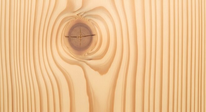 Light wood grain pattern with knot